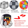 12 Pack Whiskey Stones Gift Set for Men - Stainless Steel Ice Cubes Chilling Stones Reusable - Image 3