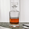 Square Whiskey Decanter with Glass Stopper 26Oz - Image 8