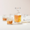 Dublin Crystal 5 Piece Whiskey Decanter 24Oz & Whiskey Glass 11Oz Set - Image 4