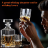 Whiskey Decanter Set with Glasses and Whiskey Stones - Image 5