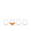 Whiskey Glasses, Drinking Glasses for Bourbon, Scotch, 12 Oz, Set of 4