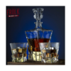 Whiskey Decanter and Stones Set - Whiskey Decanter, 2 Rocks Whiskey Glasses, 8 Stainless Steel Whisky Cubes - Image 7