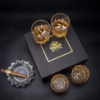 Old Fashioned Whiskey Glasses with Luxury Box - 10 Oz Rocks Barware for Scotch, Bourbon, Liquor and Cocktail Drinks - Set of 4 - Men Gift - Image 7