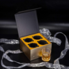 Old Fashioned Whiskey Glasses with Luxury Box - 10 Oz Rocks Barware for Scotch, Bourbon, Liquor and Cocktail Drinks - Set of 4 - Men Gift - Image 8