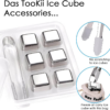 12 Pack Whiskey Stones Gift Set for Men - Stainless Steel Ice Cubes Chilling Stones Reusable - Image 5