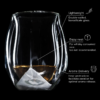 NORLAN Whisky Glass (Clear Single with Microfiber Polishing Cloth) - Image 2