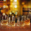 Whiskey Glasses Set of 4, Rocks Glasses, 10 Oz Old Fashioned Tumblers for Drinking Scotch Bourbon Whisky Cocktail Cognac Vodka Gin Tequila Rum Liquor Rye Gift for Men Women at Home Bar - Image 3