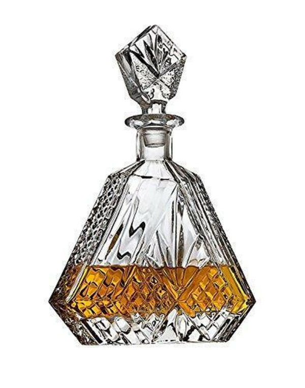 Dublin Triangular Crystal Decanter