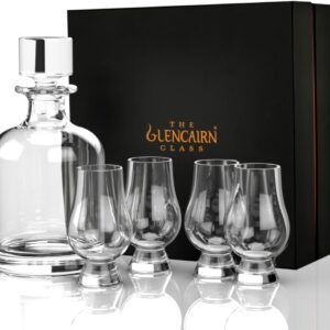 GLENCAIRN Decanter Set with Crystal Decanter, 4 Glasses