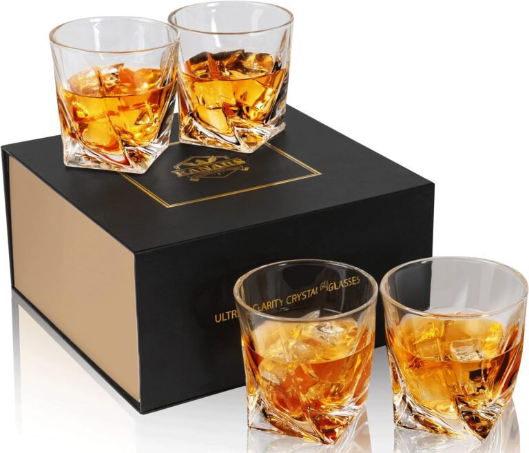 KANARS Crystal Whiskey Glasses