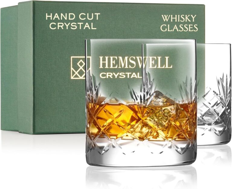 Hemswell Crystal Whiskey Glasses