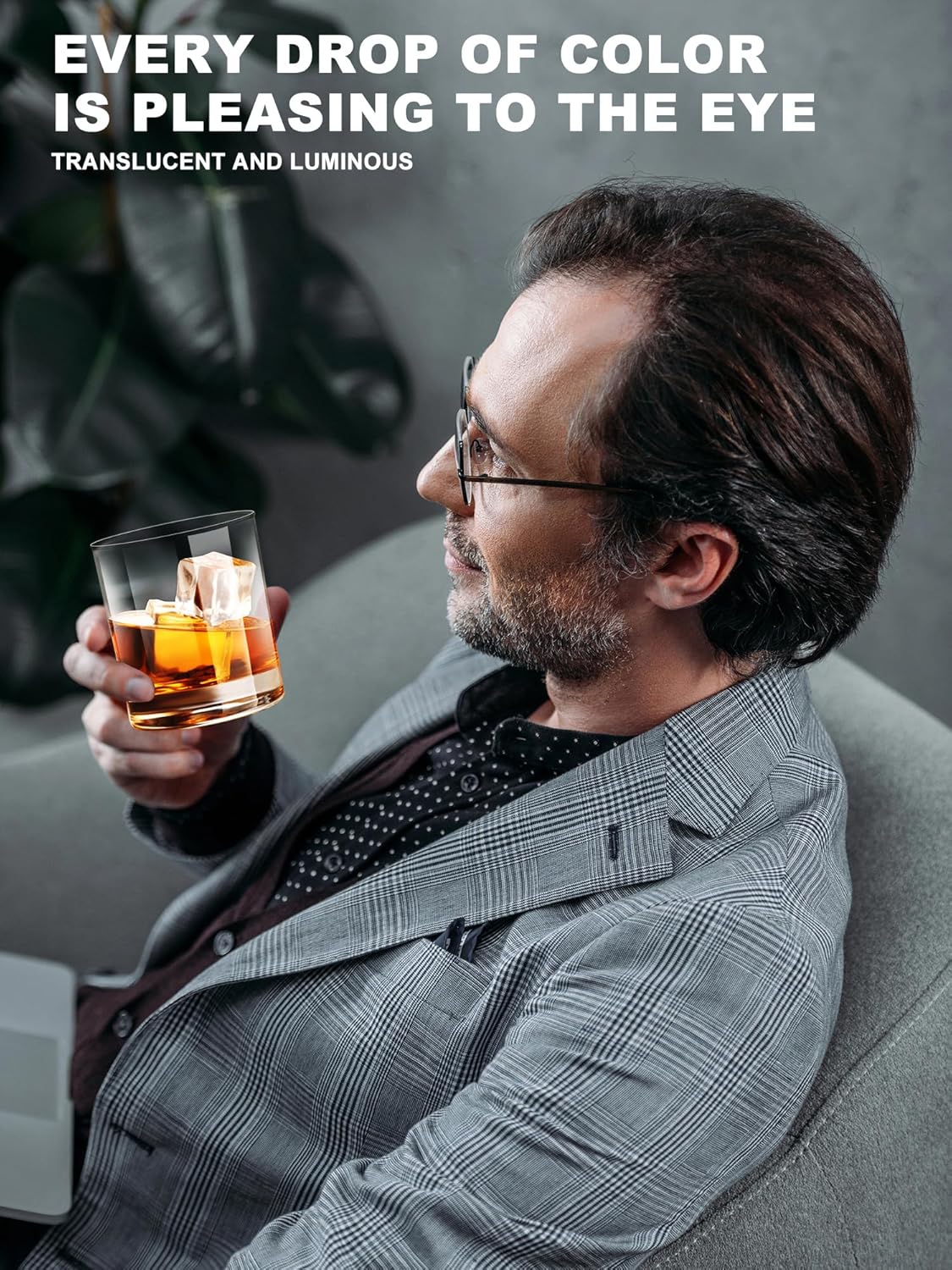 LUXU Premium Whiskey Glasses