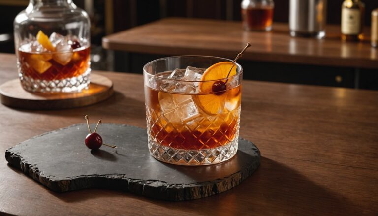 old fashioned cocktail