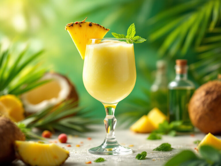 absinthe colada cocktail recipe