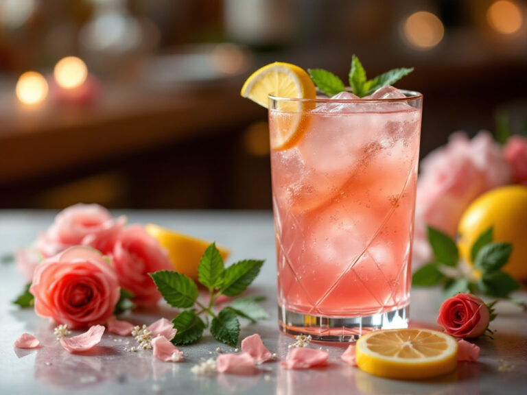 rose collins cocktail recipe