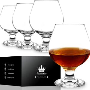 Almagic Brandy Snifter Glasses Set (4-Pack)