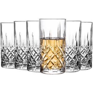 binsakao Highball Glasses Set of 6
