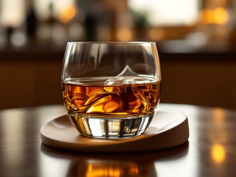 what is the point of a rocking whiskey glass?