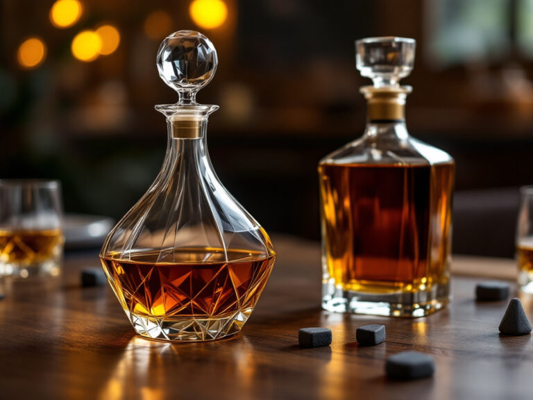 is it better to keep a whiskey in a bottle or decanter?