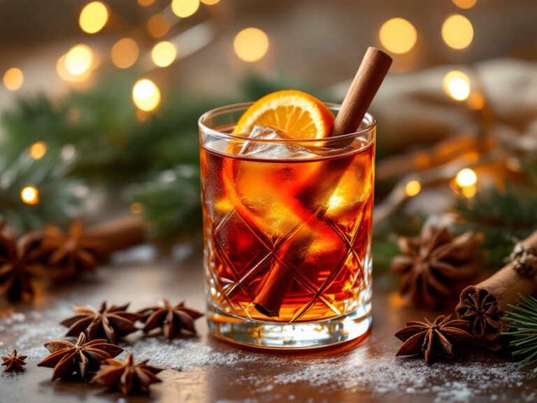 spiced manhattan cocktail recipe