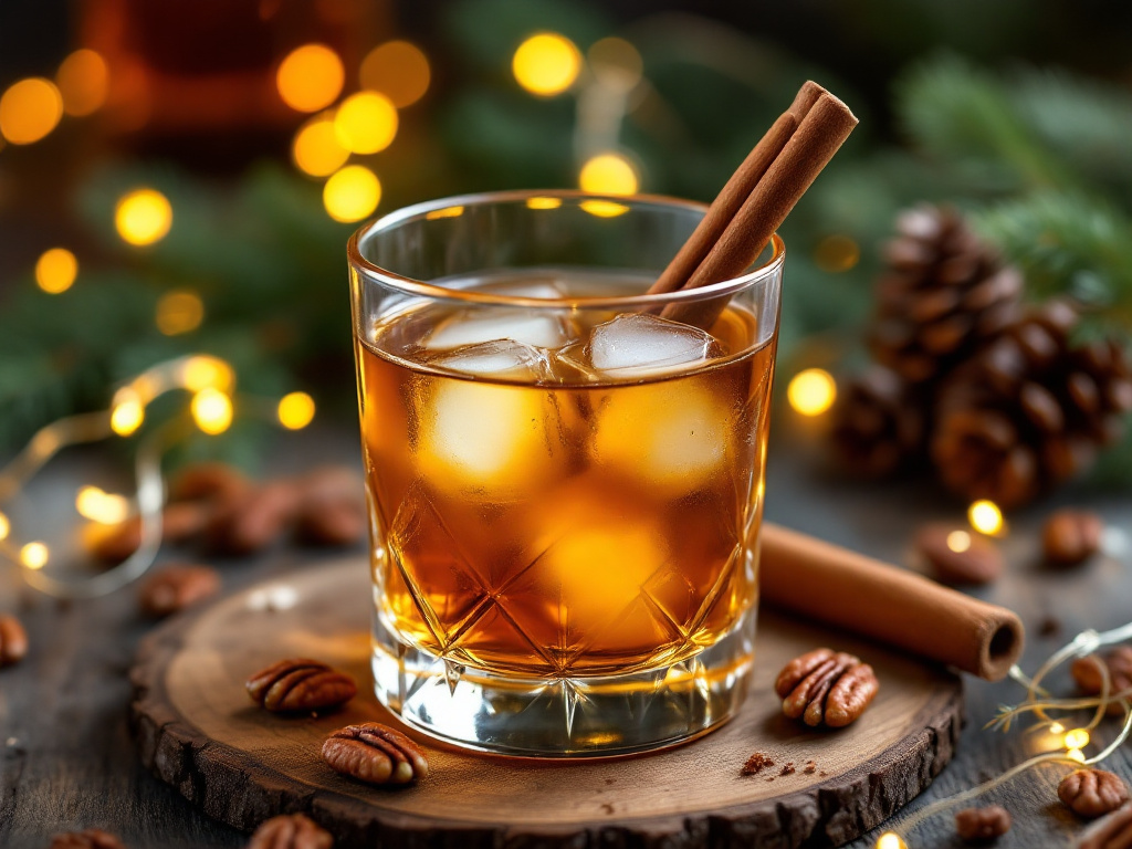 pecan pie old fashioned cocktail recipe