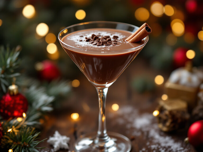 chocolate whiskey martini cocktail recipe