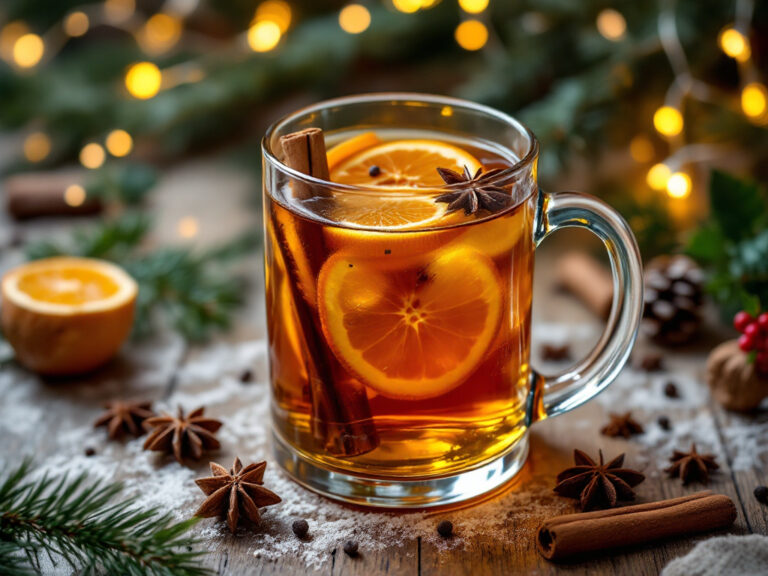 mulled whiskey punch cocktail recipe