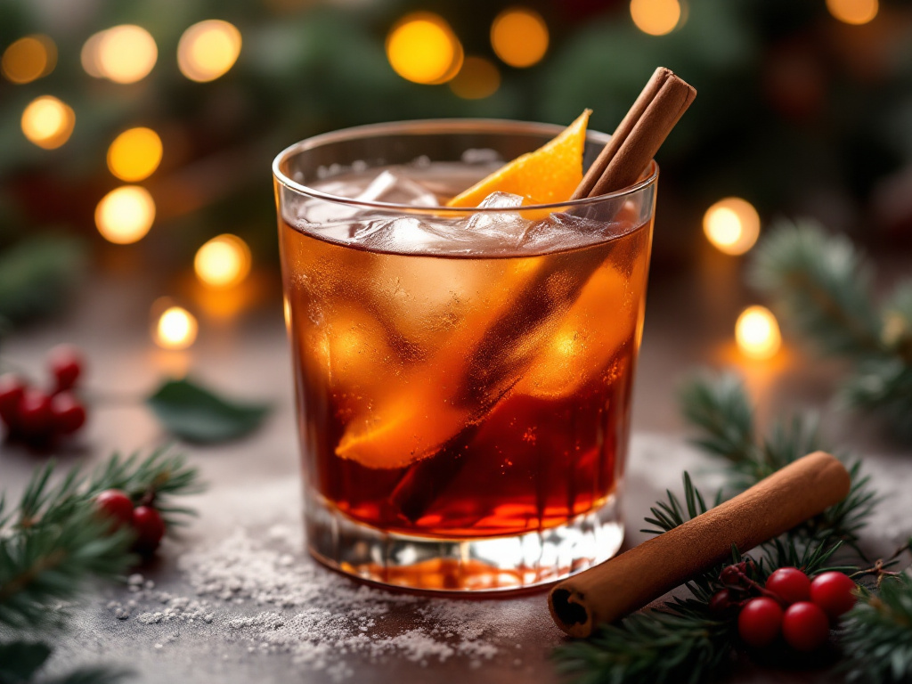 holiday boulevardier cocktail recipe