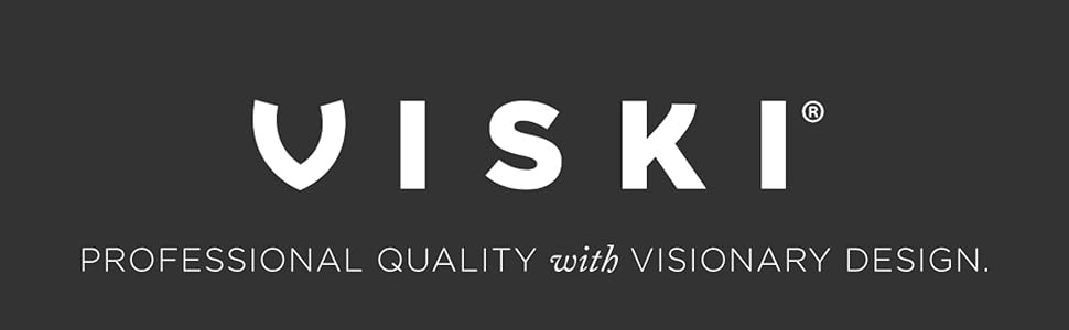 Viski Reserve Milo Crystal Highball Glasses (Set of 4, 14oz)