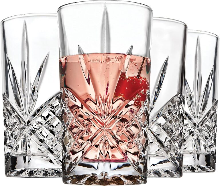 Lefonte Highball Glasses, Set of 4