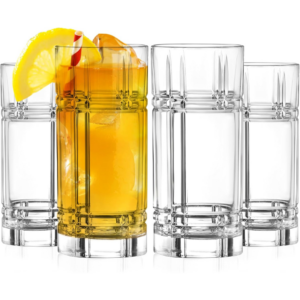 Barski Opulent Highball Glass - Set of 4