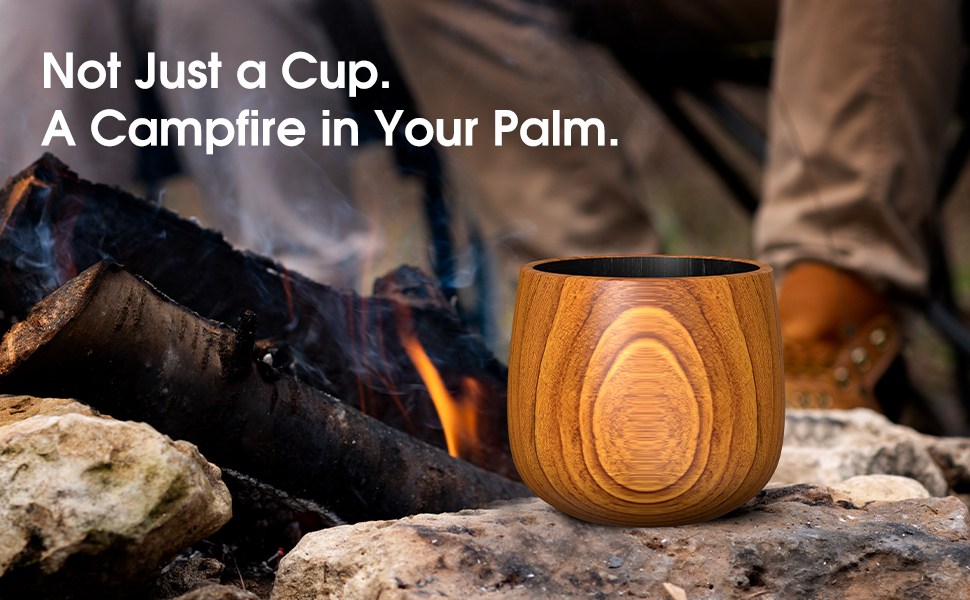 AHIDBQOJB Wooden Bourbon Drinking Glass