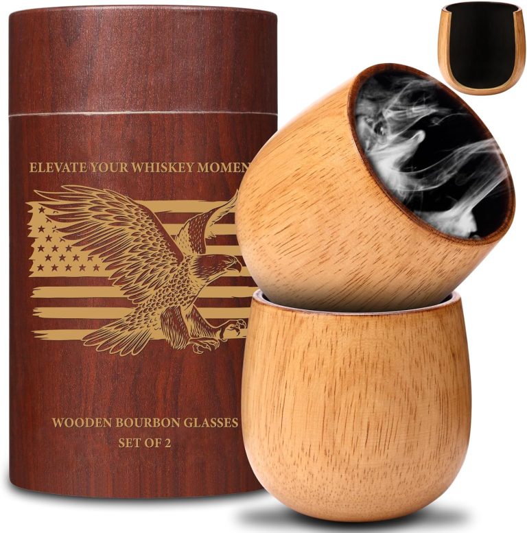 Oak Charred Whiskey Glass by OUHT